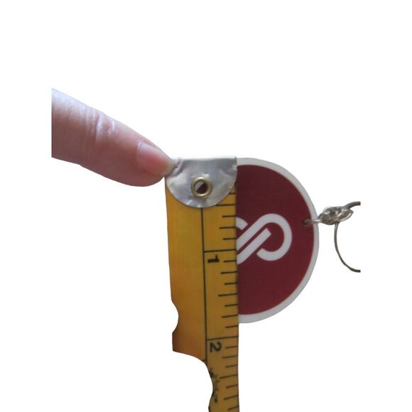 Handmade Unique Upcycled Posh Keychain - Picture 8 of 15